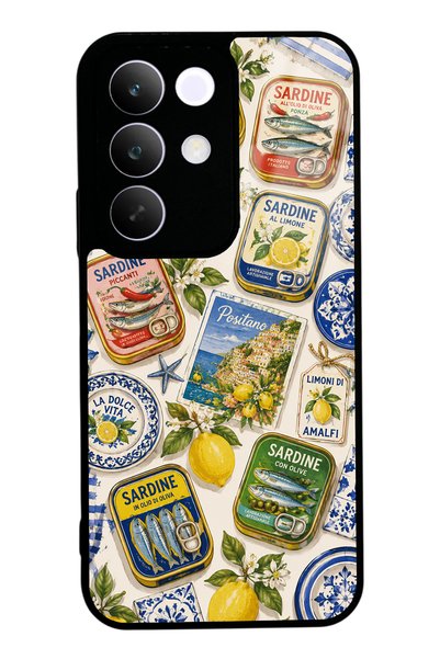 Spoyi Realme C85 Amalfi Sardines Design Glossy Phone Case