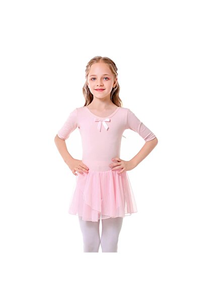 BEZIOR Rochie De Balet Cu Tutu, Bumbac Si Sifon, Respirabila Si Confortabila,...