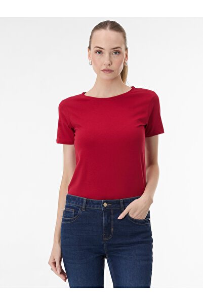 ORSAY Tricou roșu de damă cu mânecă scurtă