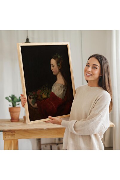 Pegziz Pictură portret cu fată blondă de Helene Schjerfbeck |   Decor de pere...