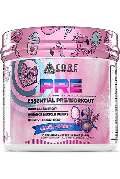 Core Nutritionals مكمل ما قبل التمرين الأساسي |   لتعزيز الطاقة وبناء العضلات...