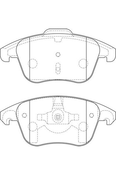 SRLine Set Placute frana punte fata Polonia, Citroen C4, 2004-2018; C4 Grand ...