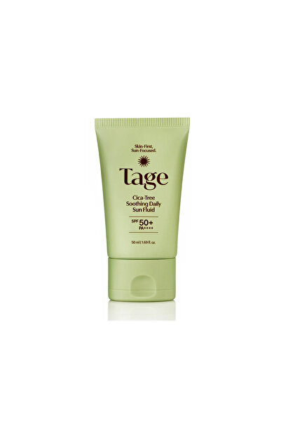 TAGE Cica-Tree Soothing Daily Sun Fluid Spf50+ Pa++++ |   Soothing Sunscreen ...