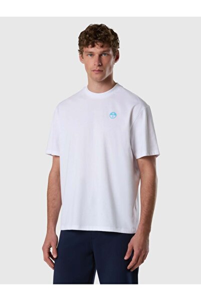 North Sails Comfort Fit Short Sleeve Printed Cotton Men's Crew Neck T-Shirt
