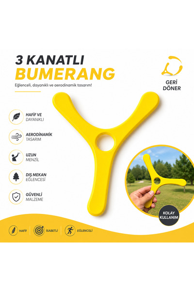 Besa 3D Tri-Blade Boomerang
