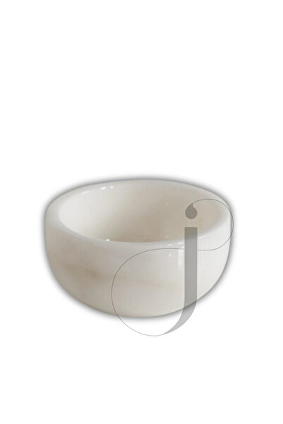 Jumeax Marble&Travertine Cergy Mermer Çerez Tabağı Beyaz
