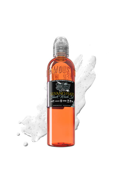 world famous Ink Silvano Fiato Blackwash Mix Shading Solution 4oz - 120ml