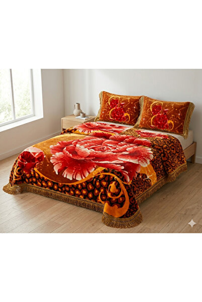Generic Double Blanket Set Luxury Gift 4-Piece Set from Sign Kori - Blanket w...