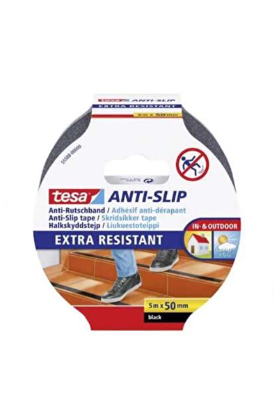 Tesa Banda Adeziva Antiderapanta 50mm / 5m - Negru
