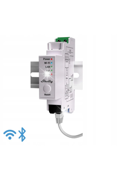 Shelly Becker Shelly Pro EM-50 WiFi LAN contor de energie monofazat cu 2 canale