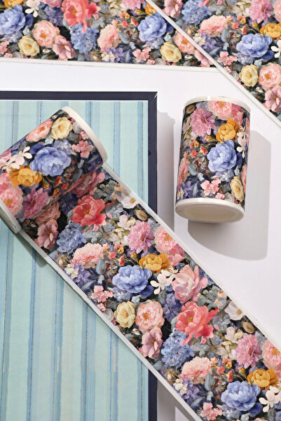 Hume Craft 2 Meter Vintage Floral Pattern Washi Tape / Washitape / Bullet Jou...