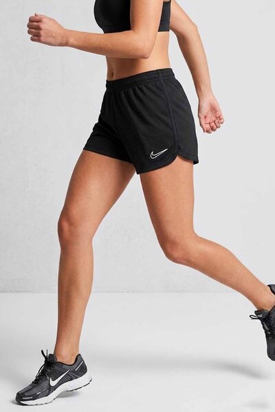 Nike Women's Black Sports Shorts - Casual Running, Fitness, and Training Shorts