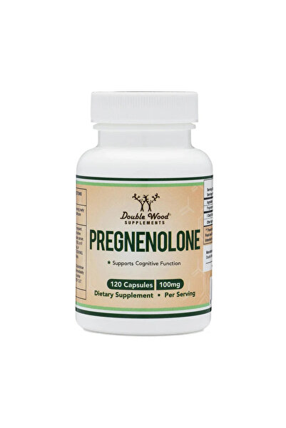 DOUBLE WOOD Pregnenolone 100 mg 120 capsules