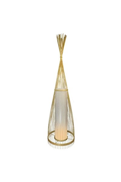 V-TAC Lampadar din ratan cu soclu E27, 100 cm