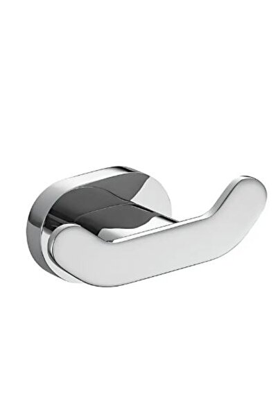 Rea Cuier Baie, 105 Til, Crom Lucios, Cârlig Dublu Prosoape, Metal Premium, M...