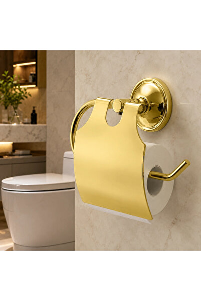 ÇELİK BANYO BS10-010 - حامل ورق بيلا مع غطاء جول