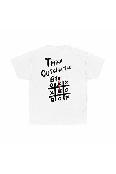 Grafftee Clothing Think Outside Box Printed Unisex Oversize T-Shirt