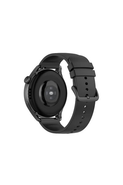 OEM Λουράκι Σιλικόνης Softflex Μαύρο Κούμπωμα Huawei Watch 4 46mm Watch 4 Pro...