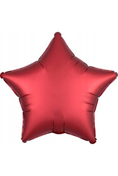 AMSCAN Balon folie Lustre Stea rosu inchis 48cm 9914136