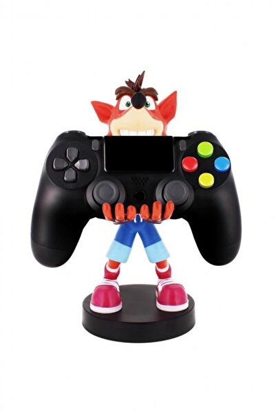 Exquisite Gaming Figurină Crash Bandicoot cu suport de prindere Cable Guy 20cm