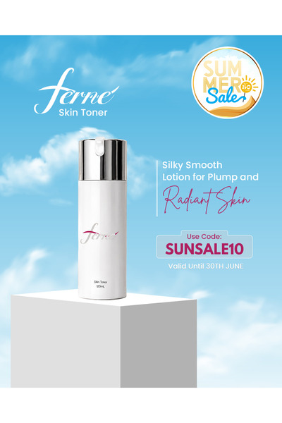 Ferne Skin Toner - Silky Smooth Lotion for Plump, Radiant Skin
