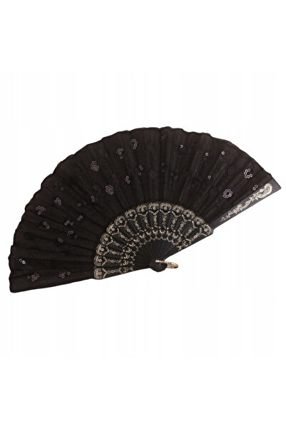 Korbi Evantai, Korbi, Flamenco, Material Plastic Usor, Ornamente Aurii, Inel ...