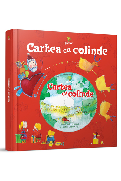 Editura Gama Carte cu Cântece de Crăciun și CD, - Editura Gama