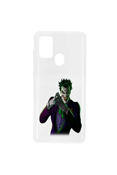 OEM Husa compatibila cu Samsung Galaxy A21s Silicon Transparenta Model Joker ...