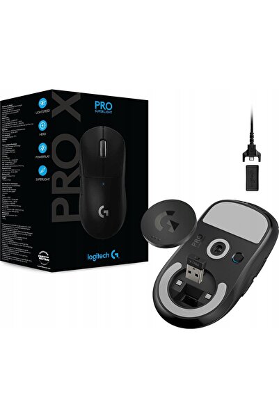 Kraft&dele Mouse wireless Logitech G Pro X Superlight USB 2.4 GHz Negru Gaming