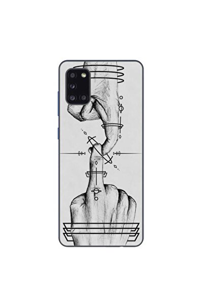 OEM Husa compatibila cu Samsung Galaxy A31 Silicon Gel Tpu Model Universe Touch