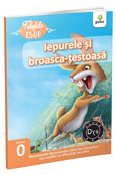 Editura Gama Iepurele și Broasca Țestoasa, Aesop - Editura Gama