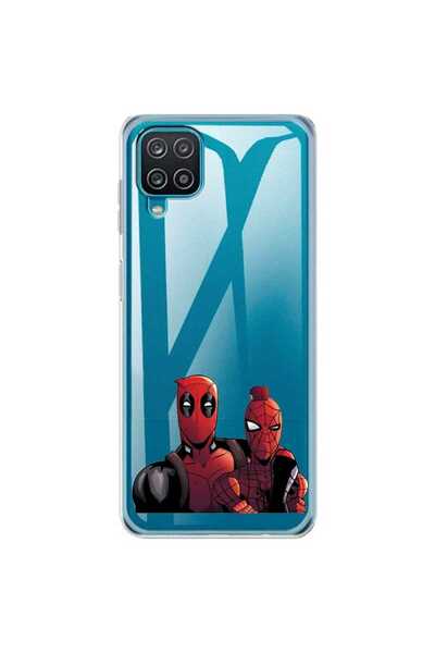 OEM Калъф, съвместим със Samsung Galaxy A22 4G, силиконов, прозрачен, с мотив...