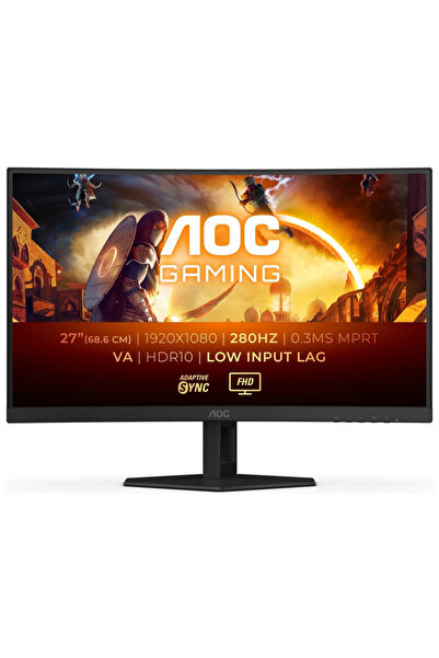 AOCEAN Monitor curbat AOC C27G4ZXE 27 " Full HD Fast VA 280Hz 0,3ms MPRT