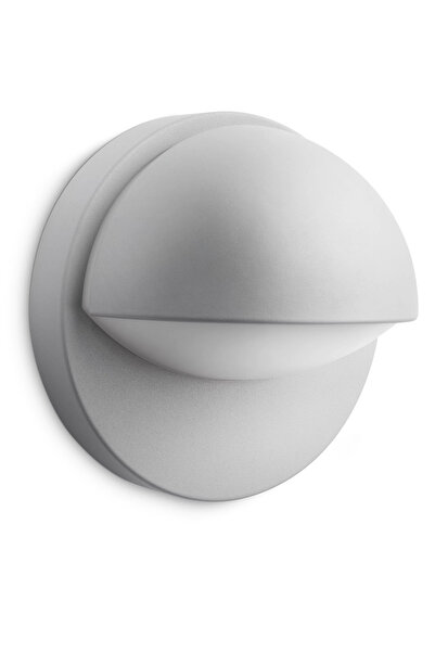 Philips Saeco Aplica de exterior Philips June E27 IP44 alb cald gri
