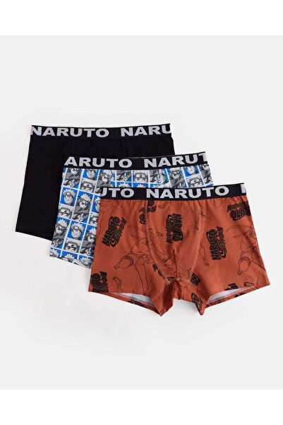 REDTAG Senior Boys Assorted 3 Pack Printed Boxer Briefs