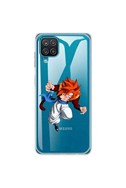 OEM Калъф, съвместим със Samsung Galaxy A12, прозрачен силиконов, с мотив Dra...