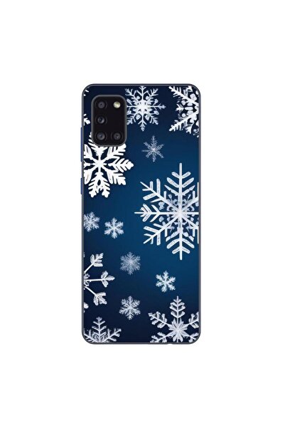 OEM Husa compatibila cu Samsung Galaxy A31 Silicon Gel Tpu Model Fulgi de Nea