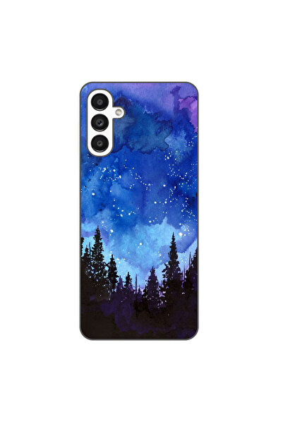 OEM Husa compatibila cu Samsung Galaxy A14 4G 5G Silicon Gel Tpu Model Night ...