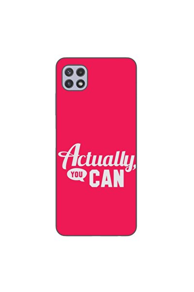 OEM Husa compatibila cu Samsung Galaxy A22 5G Silicon Gel Tpu Model Mesaj Act...