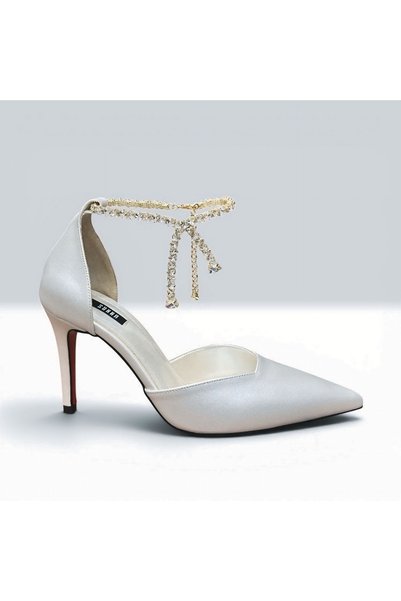 Sukha Evening Dress Shoes, Evening Dress Shoes with Gold Stones