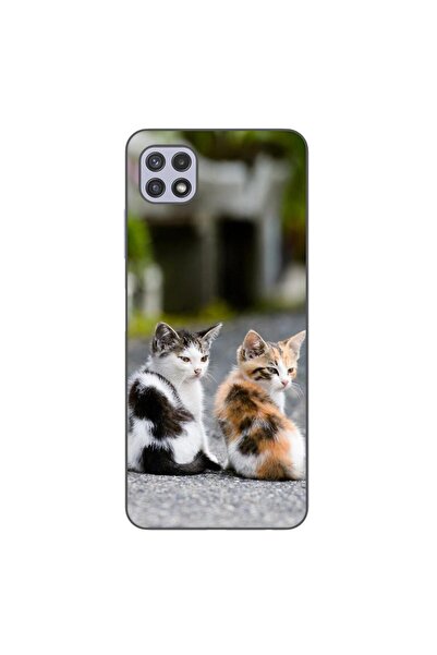 OEM Калъф, съвместим със Samsung Galaxy A22 5G, силиконов гел TPU, с шарка на...