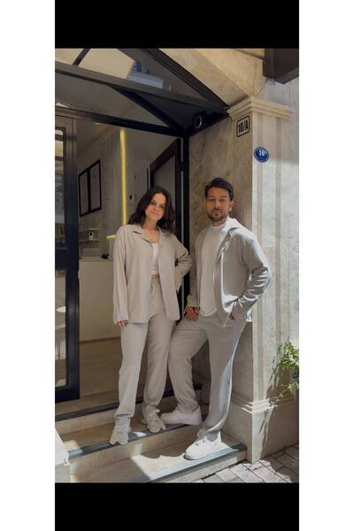 Combineman35 Set de 4 piese: cămașă și pantaloni din țesătură Bürümcük, combi...