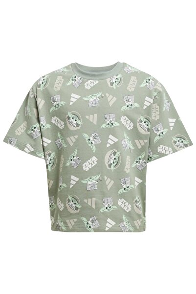 adidas Tricou pentru copii cu mânecă scurtă Star Wars Mandalorian 122