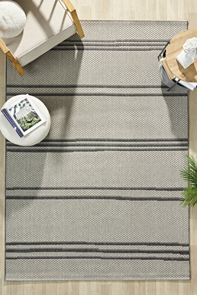 venucci home & living Nancy Modern Sisal Jüt Toz Vermez Balkon Bahçe Mutfak K...