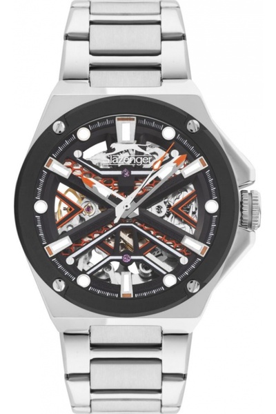 Slazenger Ceas bărbătesc SL.09.2264.1.02 portocaliu, fashion, schelet