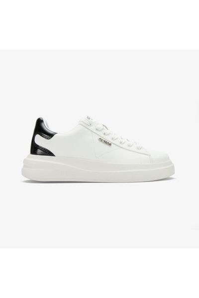 Guess Elbina Leather Women's White Sneaker Shoes