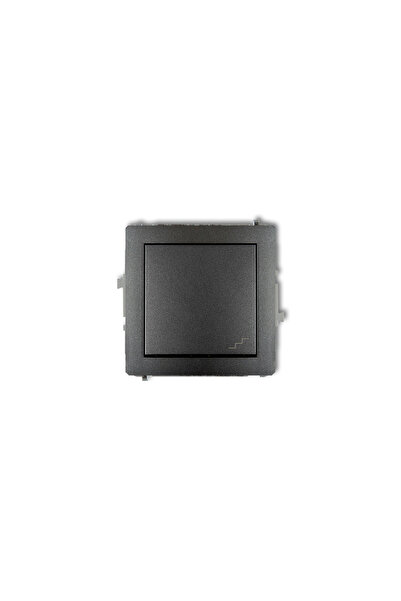 KARLIK Conector scară cu montaj încastrat DECO grafit (11DWP-3)