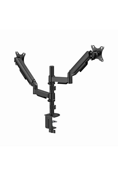 Gembird Brat de birou reglabil pentru două monitoare de la 17 la 32 inch, înc...