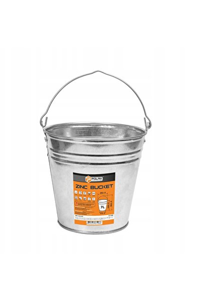 POLAX Găleată galvanizată 7L