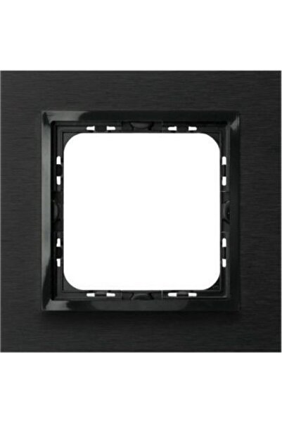 OSPEL Ornament priză modulară, Ospel, Cadru R-1YAC/64/25, Negru